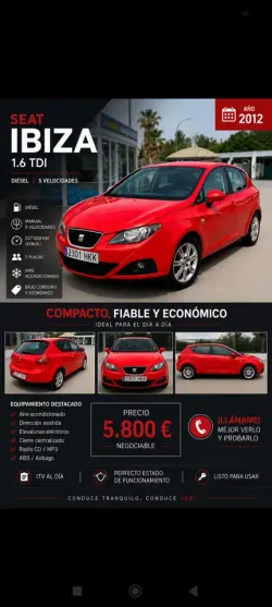 SEAT Ibiza 1.6TDI CR Copa Style DPF