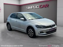 VOLKSWAGEN Polo VI Phase 1 1.0 TSI 95ch Active DSG7 Carplay Caméra Climatisation Garantie 12 mois