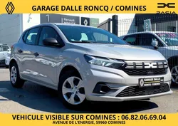 Dacia Sandero ESSENTIAL 1.0 SCE 65CV - CARPLAY/RADARS AR/ROUE DE SECOURS/REGULATEUR