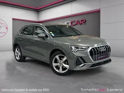 AUDI Q3 35 TDI 2.0 150 S Tronic S Line Suivi Complet AUDI Toit Ouvrant Panoramique Carplay KeyLess Hayon électrique Garantie 12 mois