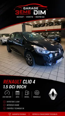 Renault Clio IV 5 Portes 1.5 dci Energy 90 cv