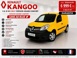 Renault Kangoo Express 1° Main / 1.5L DCI 90cv de 2018 version GRAND CONFORT * sans ADBlue *CLIM/...