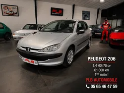 Peugeot 206 1.4 HDI XLINE CLIM 5P 61 000 KM PREMIERE MAIN