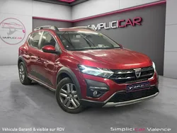 DACIA SANDERO III STEPWAY 1.0 TCE CONFORT CVT 90Ch Carplay Cam Radar Av/Ar Ouverture Démarrage sans clés Garantie 12 mois