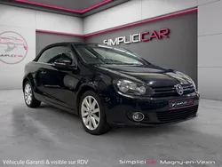 VOLKSWAGEN GOLF VI DECAPOTABLE 1.6 TDI CARAT EDITION 105Ch Garantie 12 mois