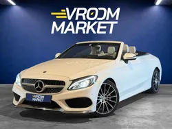 MERCEDES-BENZ Classe C Cabriolet 170ch - Suivi complet – Intérieur cuir – Sièges Électrique/Chauffants/Ventilés – Sono Burmester – CarPlay
