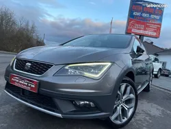 SEAT LEON 149/mois GARANTIE 5 ANS 2.0 TDI 150ch ST Break LED Alcantara GPS Régulateur/limiteur Radars (Distri OK) Entretien à jour/Aucun frais à prévoir Origine Française