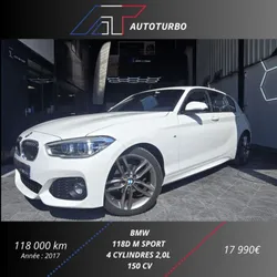 Bmw SERIE 1 (F21/F20) 118DA 150CH M SPORT 5P