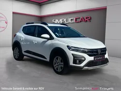 DACIA SANDERO II STEPWAY CONFORT 1.0 ECO-G 100 + GPL Radar de recul Carplay Cllimatisation Garantie 12 mois