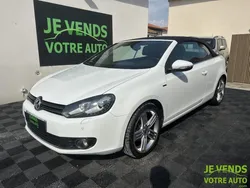 Volkswagen Golf 6 1.6 TDI 105ch CABRIOLET LOUNGE SUIVI COMPLET - PREMIERE MAIN CLIM AUTO RADARS A...