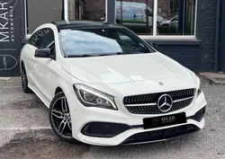 Mercedes CLA 200 d Shooting Brake AMG Line BVA 8 Etat Neuf Full Option / Toit Ouvrant / Caméra De Recul / Palettes Au Volant / Carplay / Entretien Complet / Garantie