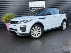 LAND ROVER RANGE ROVER EVOQUE (2) TD4 150 SE DYNAMIC BVA / Attelage / Camera de recul / toit panoramique / sieges cuir électriques chauffants / volant chauffant / suivi complet RR / Etc...