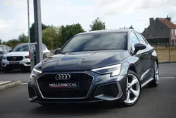 A3 Berline Tdi S-Tronic S-Line 150ch Virtual cockpit/Cuir/Alcantara sport Chauffant/GPS Europe/Carplay/Caméra/Accès confort/LED/1°Main/Garantie 12 Mois
