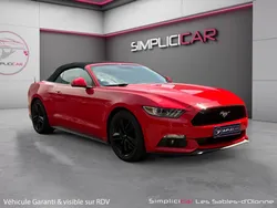 FORD MUSTANG VI CABRIOLET 2.3 ECOBOOST BV6 CONVERTIBLE 317Ch ligne ford performance sièges ventilés et chauffants Garantie 12 mois