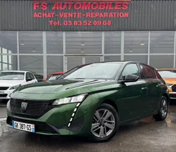 Peugeot 308 active pack bluehdi 130 ch s&s bvm6 / clim / regulateur / gps / phares leds / 2022 / 55227 kms