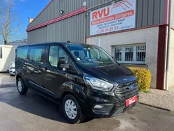24 990 HT FORD TRANSIT CUSTOM KOMBI 320 L2H1 9 Places 2.0 EcoBlue 130ch Trend Business