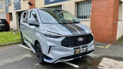 46 990 HT / Ford transit custom sport CABINE APPROFONDIE 5 PLACES 320 l1h1 2.0 ecoblue 170 cv bva 4X4 GRIS MATTER neuf / tva recuperable