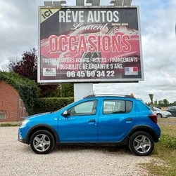 DACIA SANDERO 0.9 TCE 90 CH FINITION STEPWAY 09/2020 75378 KM 10990e GARANTIE 6 MOIS TOTALE POSSIBILITÉ D'EXTENSION DE GARANTIE DE 48 MOIS REPRISE / FINANCEMENT POSSIBLE