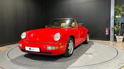 Porsche 911 Cabriolet 964 Carrera 2 Rouge Indien