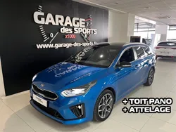 KIA CEED SW 1.4 T-GDI 140 ch ISG DCT7 GT Line Premium + crochet d'attelage + toit pano