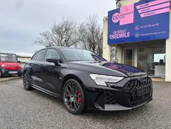 AUDI RS3 SPORTBACK FACELIFT – RS RACING SiEGES PANO / 360° / CARBON / MATRIX LED / CERAMIQUE NEUVE