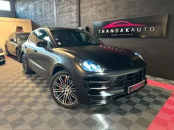 PORSCHE MACAN Turbo 3.6 V6 400 ch PDK PACK CHRONO/PDLS/LIGNE EVOX/COVERING NOIR MAT