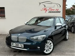 BMW SERIE 1 F20 LCI 118d 143 ch Sport URBAN berline/Bleu/ 2012
