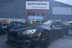 BMW Série 6 (F12) CABRIOLET 640d 3.0 313 CV BOITE AUTO/ CAMERA DE RECUL/ ISOFIX / ECONOMIQUE