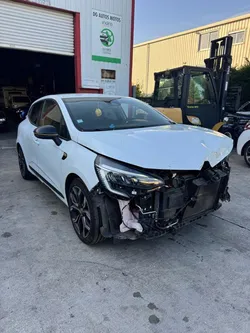 Renault clio 5 - lutecia - 1.3 tce 140 - accidente - carte grise