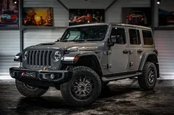 JEEP WRANGLER UNLIMITED RUBICON 392 6.4 V8 HEMI 470 BVA8 4X4 TVA RECUPERABLE / Hard Top / Compresseur d’air / Cuir Chauffant / CarPlay / Caméra /