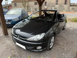 Faible kms peugeot 206 cc cabriolet 1.6i 110
