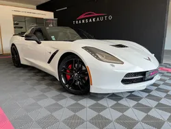 CHEVROLET CORVETTE COUPE Targa C7 Stingray 6.2 V8 466ch BVM7 3LT / Origine France / Pack Z51