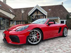 Porsche 718 Spyder 4.0 420ch PDK Rouge Indien 2021