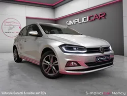 VOLKSWAGEN POLO VI 1.0 TSI CARAT 95ch Carplay origine France garantie 12 mois