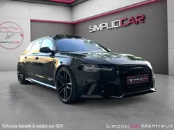 AUDI RS6 AVANT 4.0 TFSI V8 PERFORMANCE QUATTRO TITTRONIC 605Ch Garantie 12 mois Toit ouvrant full black entretiens Audi carplay