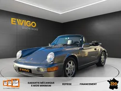 Porsche 911 964 cabriolet carrera 4 + origine france + cg collection