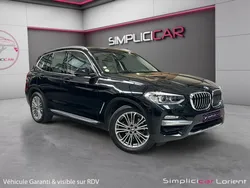BMW X3 xDrive20d 190ch BVA8 LUXURY LINE Caméra de Recul Sièges Chauffants et électriques Garantie 12 Mois