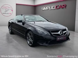 MERCEDES CLASSE E CABRIOLET 250 Executive - GARANTIE 12mois - DOSSIER HISTORIQUE COMPLET - CLIMATISATION
