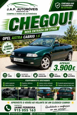 Opel Astra 1.6 I F-Cabrio