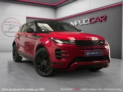 LAND ROVER RANGE ROVER EVOQUE D240 R-DYNAMIC AWD BA 240Ch Suivi entretien Attelage Garantie 12 mois