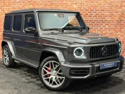 Mercedes benz classe g63 4.0 585 v8 4-matic + amg suivi mercedes - volant carbone - caméra 360° - toit ouvrant - ecran arriere mbux - carplay - pack interieur manufaktur - attelage - immat france