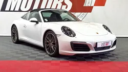 PORSCHE 911 - 991.2 - TARGA 4S- 420 ch - 38900 km - FULL CUIR - SIEGES SPORT - PACK CHRONO - ECHAP. SPORT