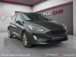 FORD FIESTA TITANIUM 1.1i 85Ch CarPlay Radar AR Garantie 12 mois