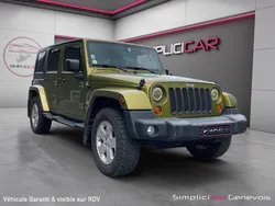 JEEP WRANGLER Unlimited Sahara 3.8 V6 199Ch Clim Boîte Auto Garantie 12 mois