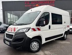 Peugeot Boxer Cabine approfondie Fg II 330 L2H2 2.0 BlueHDi 110 / Climatisation / Bluetooth / 2018 / 100 347 kms / 12 491.66 HT