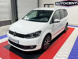 Vw touran 1.6 tdi 105 ch CUP en 7 places / radar de recul / clim auto / jantes alu / attelage / garantie