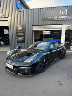 PORSCHE 982 CAYMAN GT4 718 – Pack Clubsport – Carbone – Chrono – 30412 KM