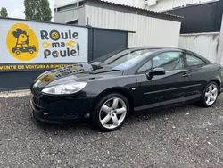 Peugeot 407 coupé féline 2.7 v6 hdi bva fap 2009 Noire cuir beige 204Ch