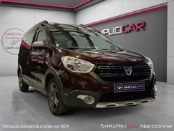 DACIA DOKKER STEPWAY 90Ch Camera de recul Climatisation Garantie 12 mois