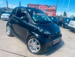 SMART FORTWO CABRIOLET II 98CH BRABUS EXCLUSIVE * BOITE AUTO * CUIR SIÈGES CHAUFFANT CLIM * CRIT'AiR 2 * MOTEUR À CHAINE * 2 ÈME MAIN * REVISION + EMBAYAGE NEUF